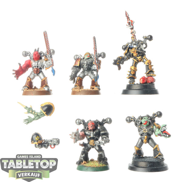 Chaos Space Marines - 5 Possessed klassisch - bemalt