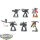 Chaos Space Marines - 6 Possessed klassisch - teilweise bemalt