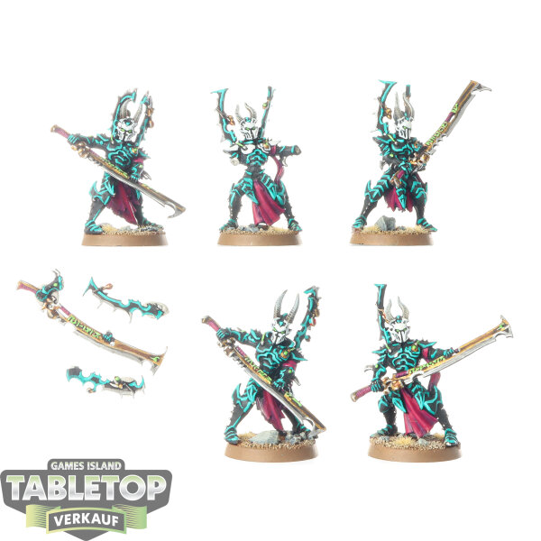 Aeldari - 5 Incubi - bemalt