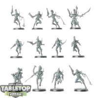 Drukhari - 12 Wyches - unbemalt