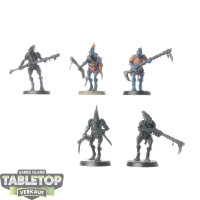 Tau Empire - 5 Kroot Carnivores - teilweise bemalt