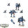Tau Empire - 3 XV8 Crisis Battlesuit Team - teilweise bemalt