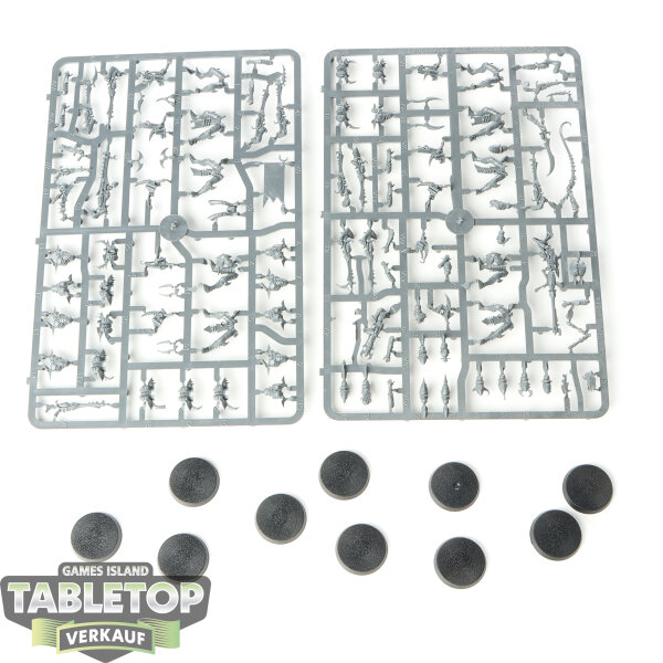 Aeldari - 10 Kabalite Warriors - im Gussrahmen
