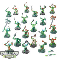 Orruk Warclans - 20 Savage Orruks - teilweise bemalt