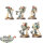 Space Marines - 5 x Assault Intercessor Squad - bemalt