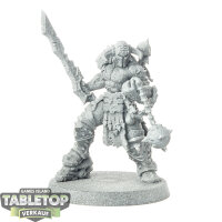 Blades of Khorne - Slaughterpriest with Hackblade and...
