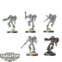 Chaos Space Marines - 5 x Raptors - teilweise bemalt