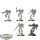 Chaos Space Marines - 5 x Raptors - teilweise bemalt