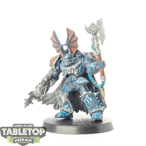 Chaos Space Marines - Chaos Lord in Terminator Armour - bemalt