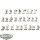 HdR Figuren - Gut - 26 x Warriors of Minas Tirith - teilweise bemalt