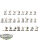 HdR Figuren - Gut - 25 x Warriors of Minas Tirith - teilweise bemalt