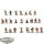 HdR Figuren - Gut - 24 x Rangers of Middle-earth - teilweise bemalt