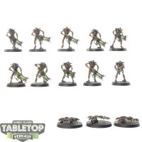 Necrons - 10 x Necron Warriors - bemalt