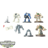 Dark Angels - 5x Deathwing Terminators - teilweise bemalt