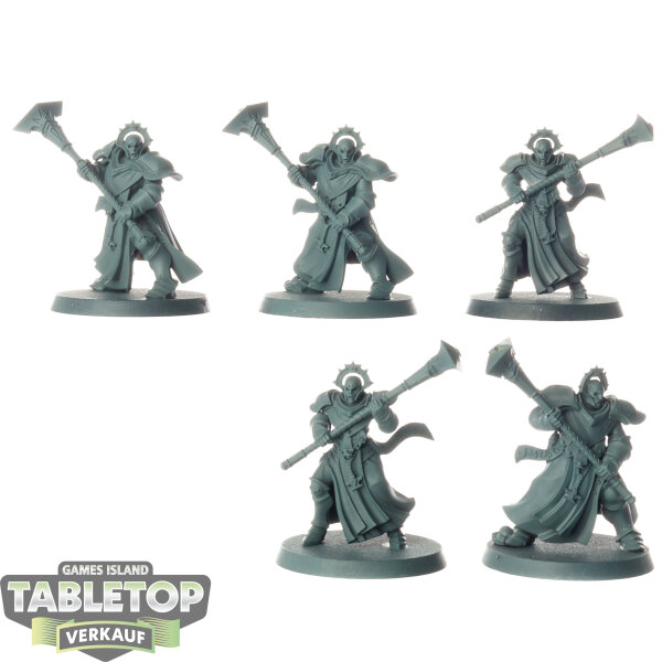 Stormcast Eternals - 5x Sequitors - teilweise bemalt