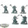 Stormcast Eternals - 5x Sequitors - teilweise bemalt