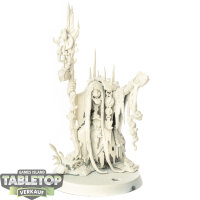 Orruk Warclans - Swampcalla Shaman with Pot-grot - grundiert