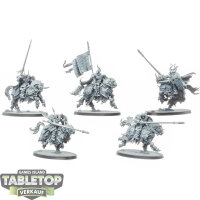 Stormcast Eternals - 5x Chaos Knights - grundiert
