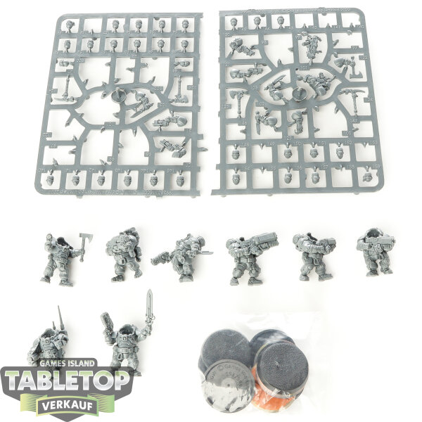 Leagues of Votann - 8x x Hearthkyn Warriors - teilweise gebaut