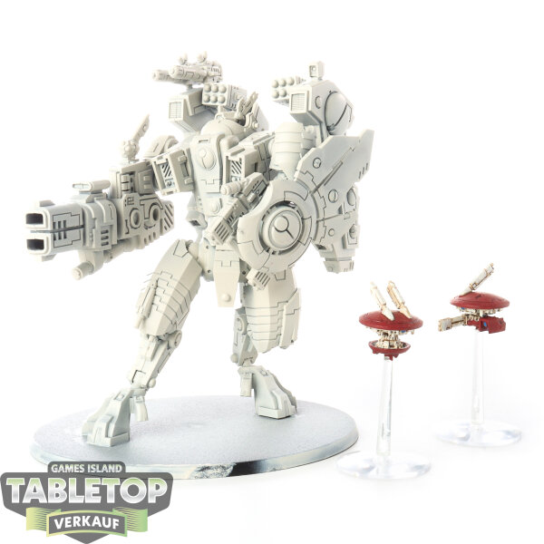 Tau Empire - XV104 Riptide Battlesuit - teilweise bemalt