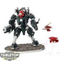Tau Empire - XV95 Ghostkeel Battlesuit - teilweise bemalt