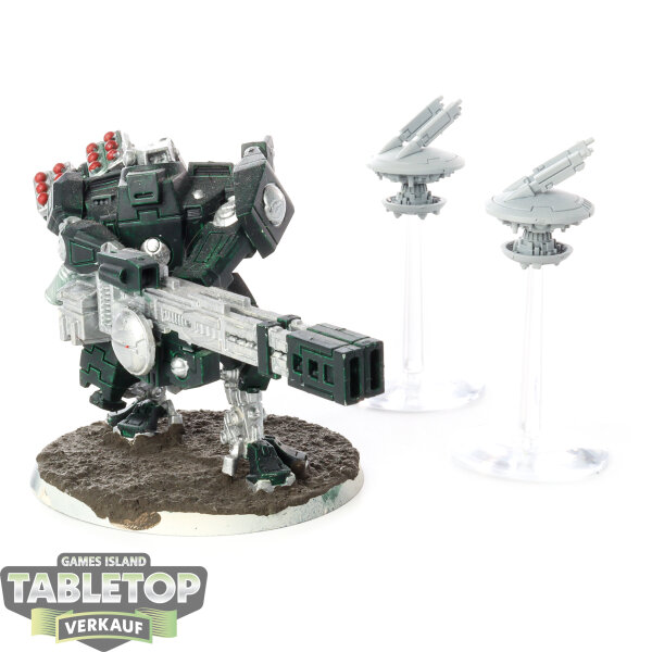 Tau Empire - XV88 Broadside Battlesuit - teilweise bemalt