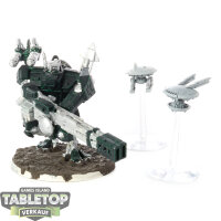 Tau Empire - XV88 Broadside Battlesuit - teilweise bemalt