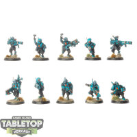 Tau Empire - 9 Pathfinder Team - bemalt
