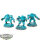 Tau Empire - 3 XV8 Crisis Battlesuit Team - teilweise bemalt