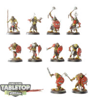 Orruk Warclans - 10 Gutrippaz - bemalt