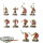 Orruk Warclans - 10 Gutrippaz - bemalt