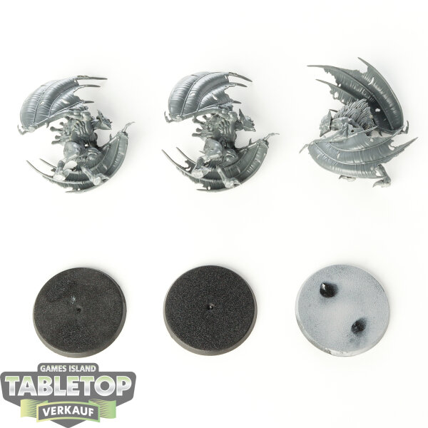 Flesh-eater Courts - 3 Crypt Flayers - unbemalt