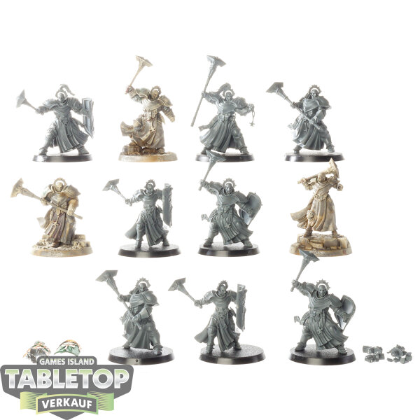 Stormcast Eternals - 10 Sequitors - teilweise bemalt