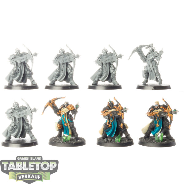 Stormcast Eternals - 8 Castigators - teilweise bemalt