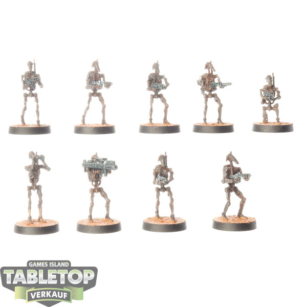 Separatisten - 9 B1 Battle Droids - bemalt