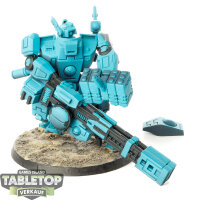 Tau Empire - XV88 Broadside Battlesuit - teilweise bemalt