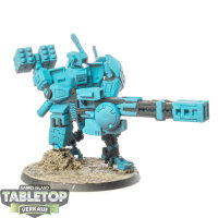 Tau Empire - XV88 Broadside Battlesuit - teilweise bemalt