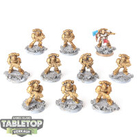 Space Marines - 10 Tactical Squad - teilweise bemalt