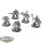 Grey Knights - 5x Grey Knights Brotherhood Terminator Squad - teilweise bemalt