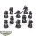 Space Marines - 10x Tactical Squad klassisch - teilweise bemalt