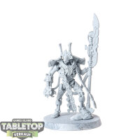 Necrons - Overlord with Tachyon Arrow - grundiert