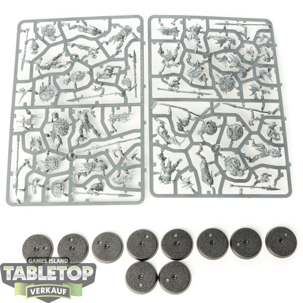 Orruk Warclans - 10x Gutrippaz - im Gussrahmen