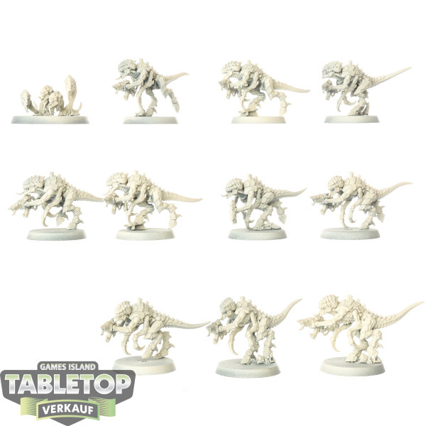 Tyraniden - 10x Termagants - grundiert