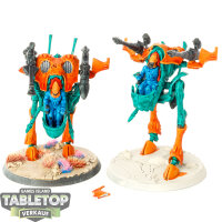 Aeldari - 2x War Walkers - teilweise bemalt