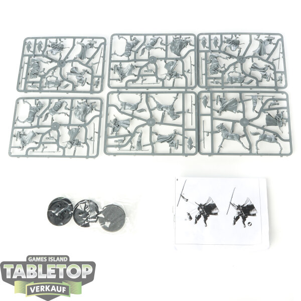 Der Hobbit Figuren - Gut - 6 Knights of Rivendell - im Gussrahmen