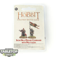 Der Hobbit Figuren - Gut - Iron Hills Dwarf Command with...
