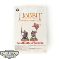 Der Hobbit Figuren - Gut - Iron Hills Dwarf Command -...