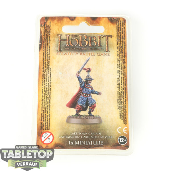 Der Hobbit Figuren - Gut - Lake-town Captain - Originalverpackt / Neu