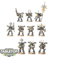 Chaos Space Marines - 10 Chaos Space Marines - bemalt