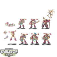 Chaos Space Marines - 7 Noise Marines classic - bemalt